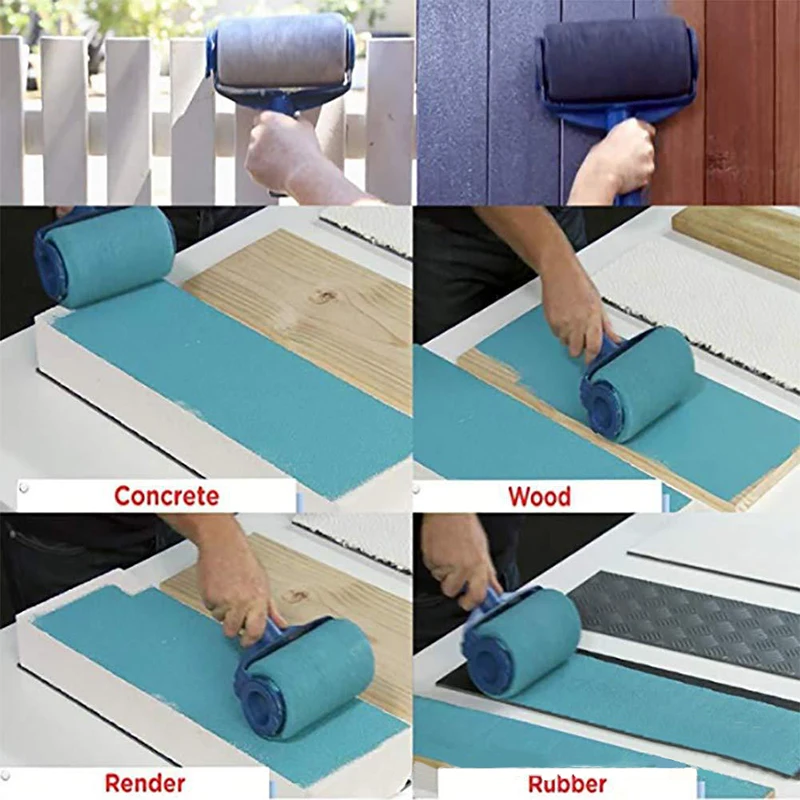 

5/8pcs Wall Decorative Paint Roller Corner Brush Tools Multifunctional Household Use DIY Painting Brushes Set Painting Rollers