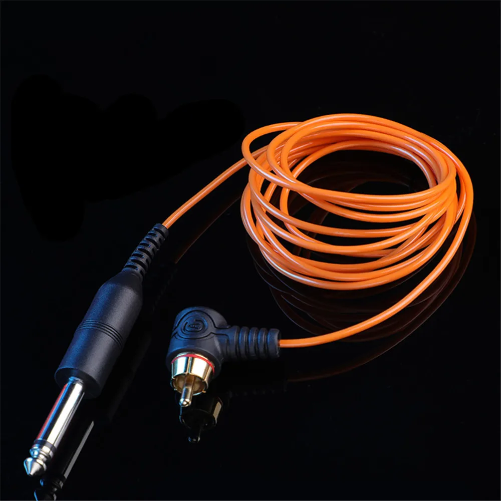 

Тату-машинка вытяжной Канат с 180 см прямые RCA Интерфейс разъем профессиональный тату-машинка Мощность шнура питания татуировки