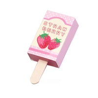 2021 new summer ice cream fruit flavor shaped rubber eraser sets collection summer holiday school stationery pencil eraser