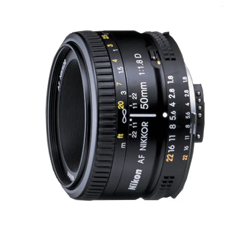 Б/у объектив Nikon 50 мм фотообъектив AF/1.8D Nikkor Дизайн объектива D типа|Объективы для