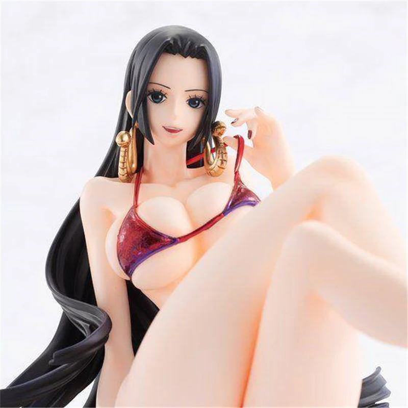 

Anime One Piece Sexy Girls BB Boa Swimsuit Hancock Luffy wife PVC Action Figures Figurines Toy T30