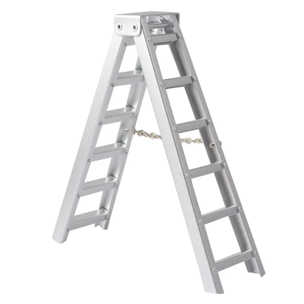 

100MM/150MM Aluminum Mini Ladder for 1:10 RC Rock Crawler Axial SCX10 90046 D90 D110 TAMIYA CC01 Traxxas TRX-4