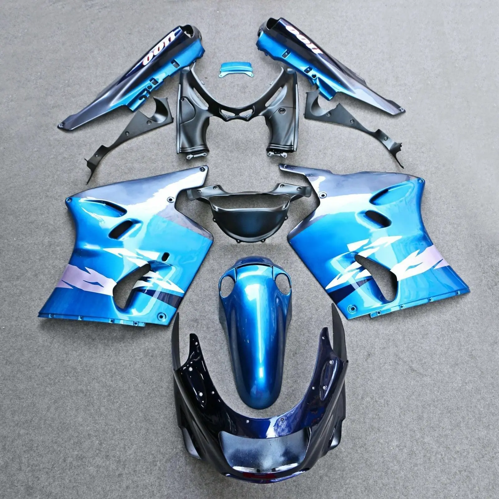 Новинка для Kawasaki ZX 11 ZZR1100 D 1993 2001 1994 1995 1996 1997 1998 обтекатель КУЗОВ пластиковая