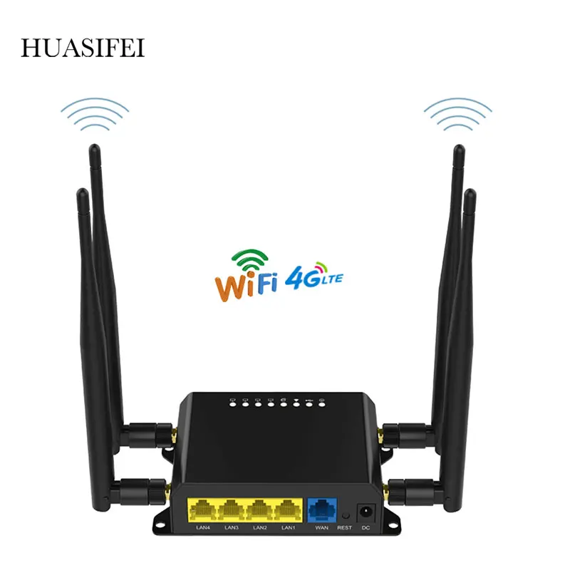 WE826-T2 router 4g sim card 300Mbps 4g WIFI router VPN Wi-fi router wifi repeater, with 4SMA external antenna 32 people online