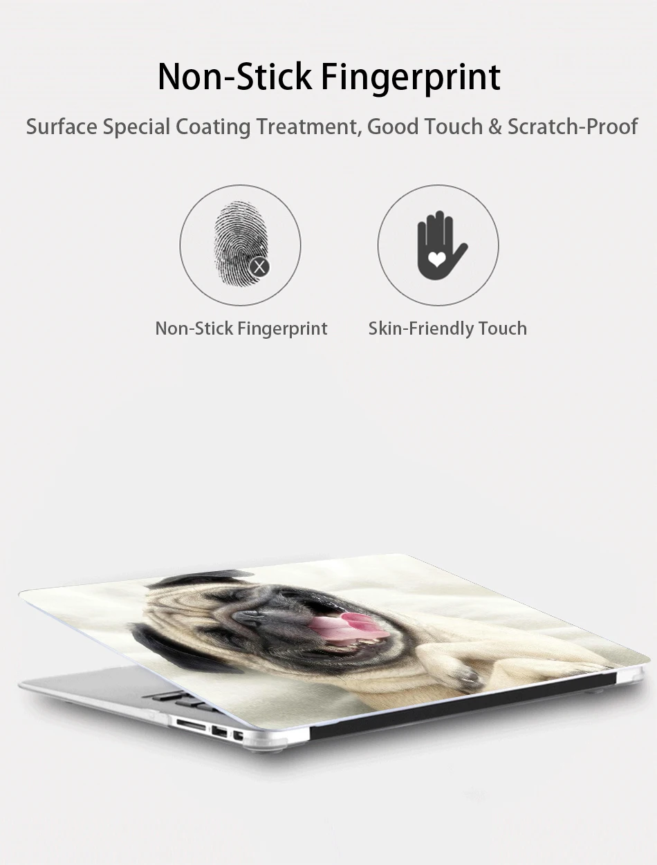 Чехол для ноутбука MTT, чехол для Macbook Air 11 13,3 Pro 13 15 retina, чехол с милой собакой для Apple Mac, чехол для книги, 12 дюймов, сумка для ноутбука
