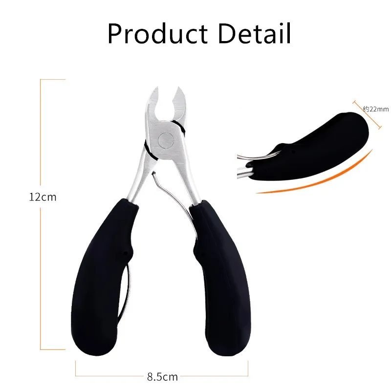 Новые Красивые острые изогнутые ножницы для удаления пароникья маникюрные