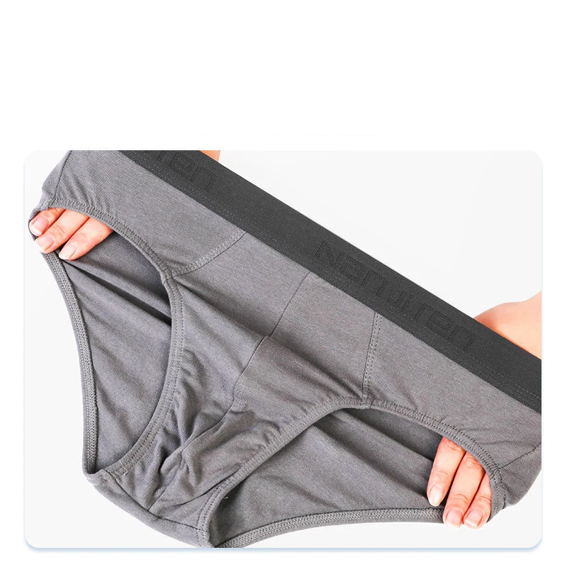 4PCS/LOT Briefs Men Cotton Underwear Men's Panties Underpants Men Briefs Cozy Male Comfortable Panties Sexy Men Shorts