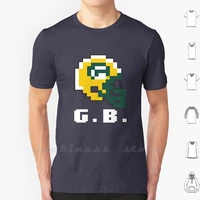green bay tecmo t shirt cotton diy print green bay cool go pack go cow tipping cheese cheesehead aaron says relax