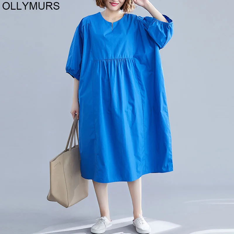 Плюс размер 4XL 5XL 6XL 2019 Новое Женское Платье летнее модное Плиссированное Vestidos