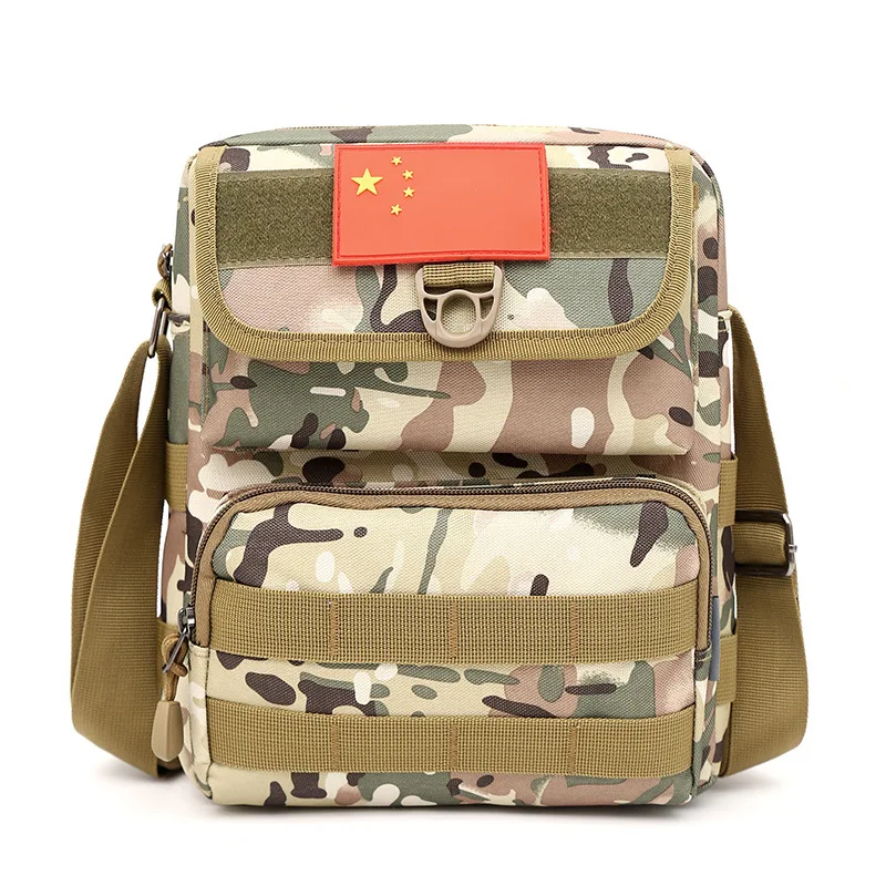 Men's Military Camo Tactical Crossbody Bag Waterproof Shoulder Bags Messenger Riding Small Outdoor Sports Travel Handbag | Спорт и