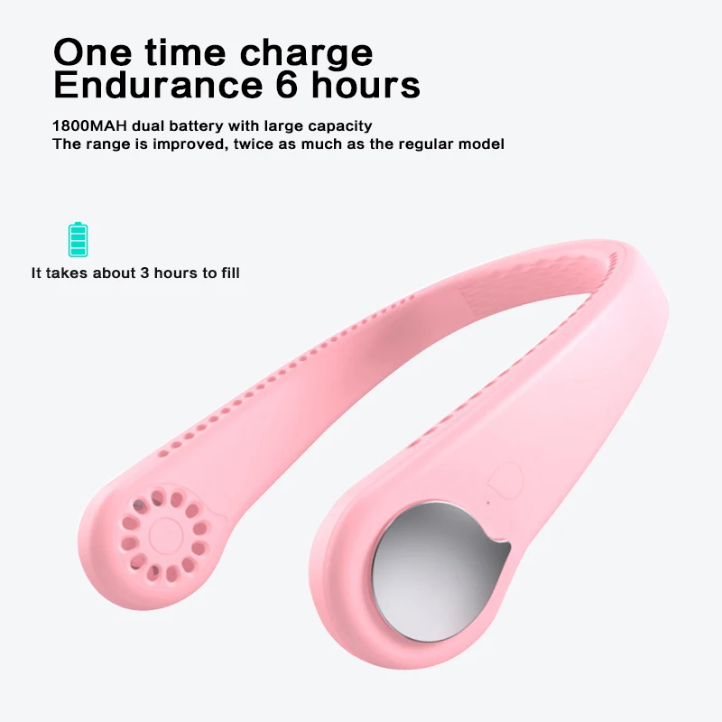 

Мини-вентилятор портативный с зарядкой от USB и аккумулятором