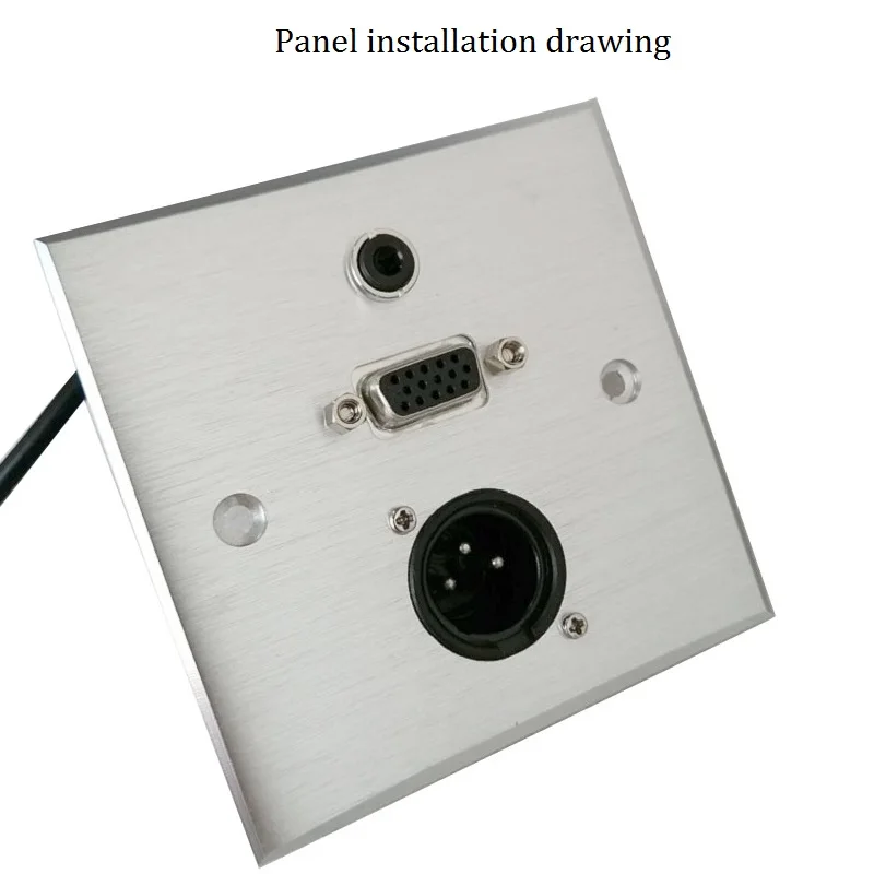 XLR разъем 3PIN мужской Fmale Джек пластиковые квадратные медные ножки Микрофон Джек провод разъем XLR Джек