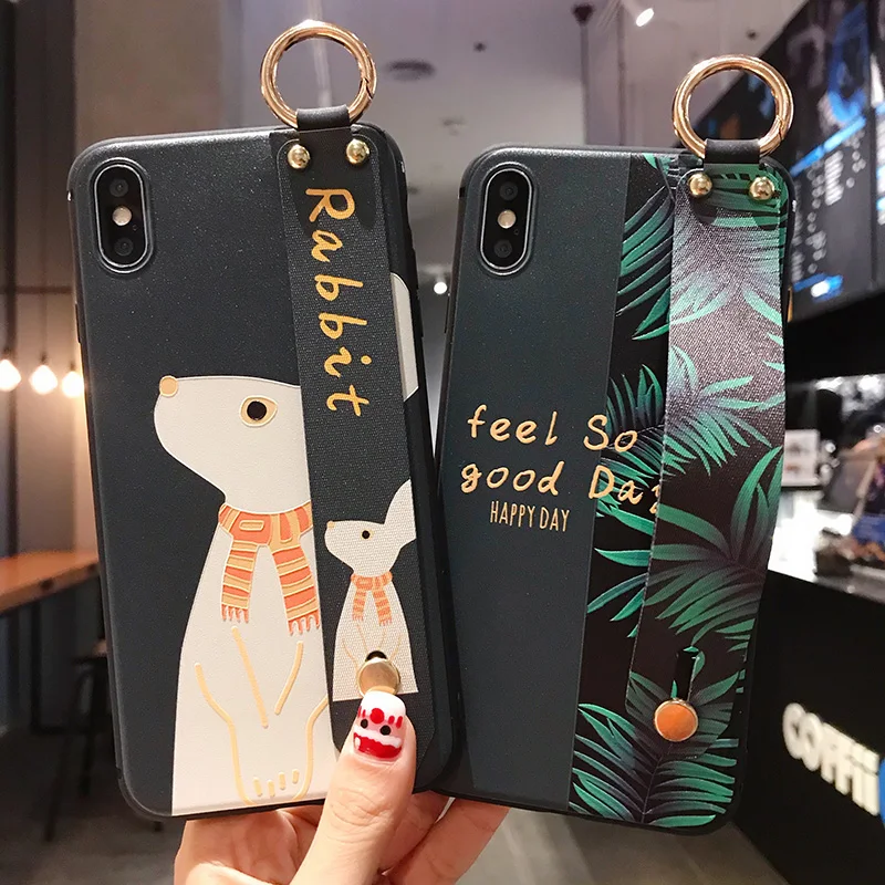 Чехол на запястье для Samsung Galaxy S10 S8 S9 Plus Note 10 Pro 8 9 A10 A20 A30 A30s A40 A50 A50s A60 A70 A70s M20 M40 M10s |