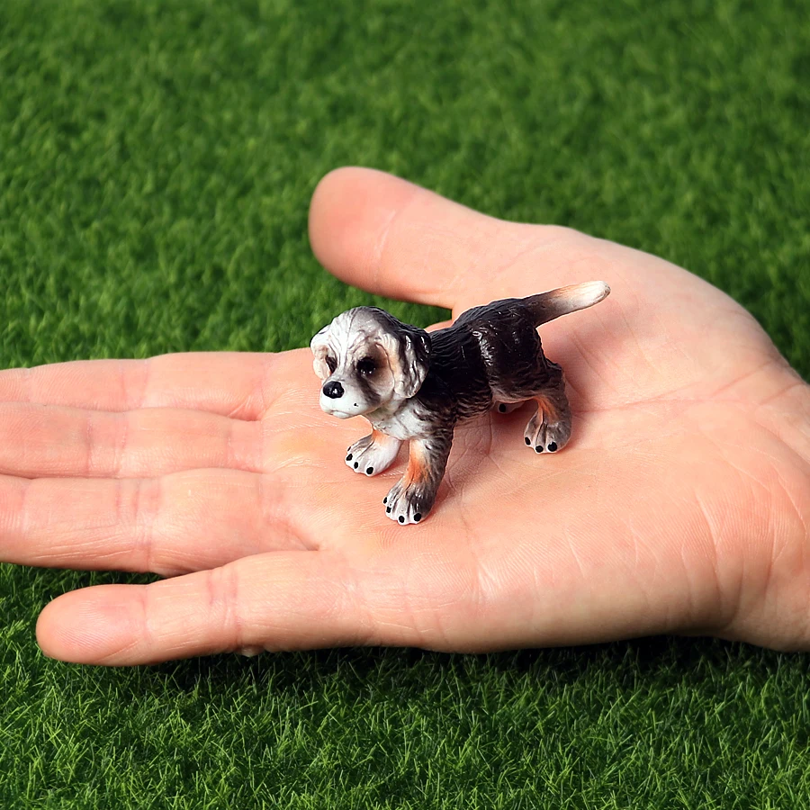 Моделирование ретривера мопса далматинская собака модель животного фигурки