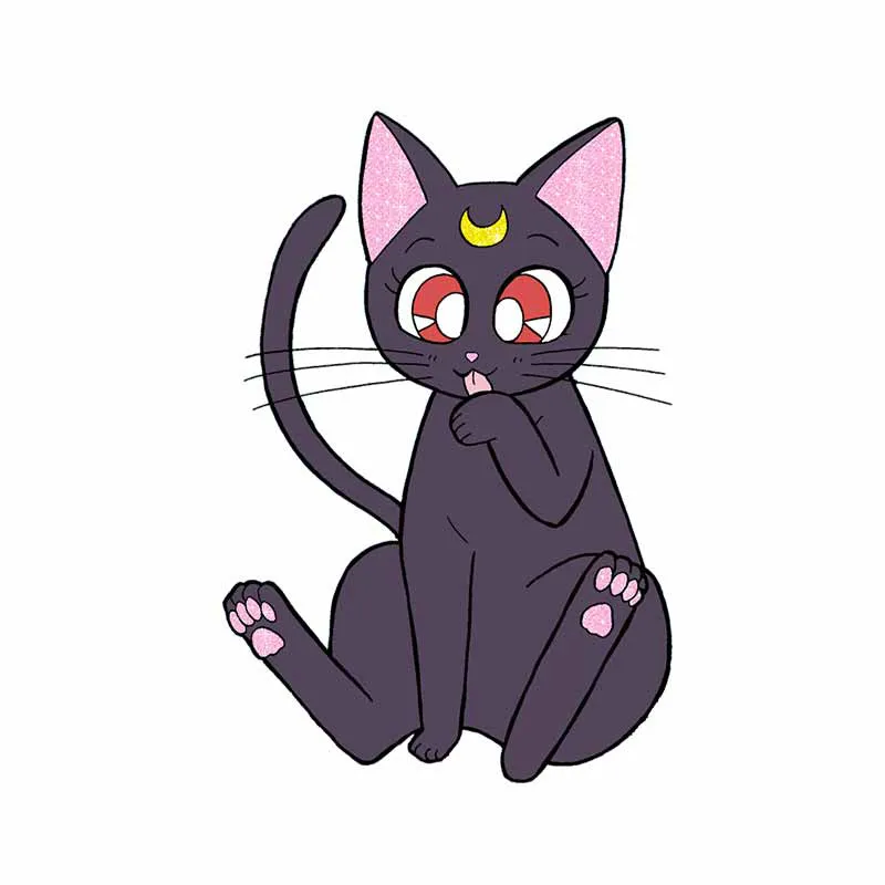 

Sailor Moon Car Sticker Accessories Vinyl PVC 13cmx9cm Motorcycle Waterproof Windshield Car Window Car Styling Decal