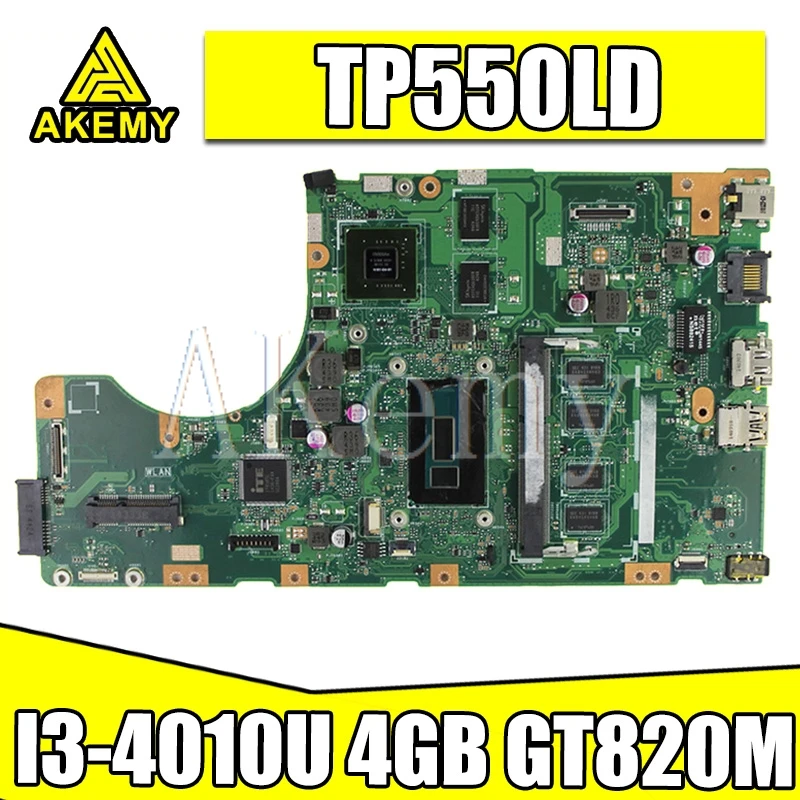 

Новый SAMXINNO для For Asus TP550LA TP550LJ TP550LD TP550LN Материнская плата 100% протестирована OK I3-4010 + 4G RAM GT820M