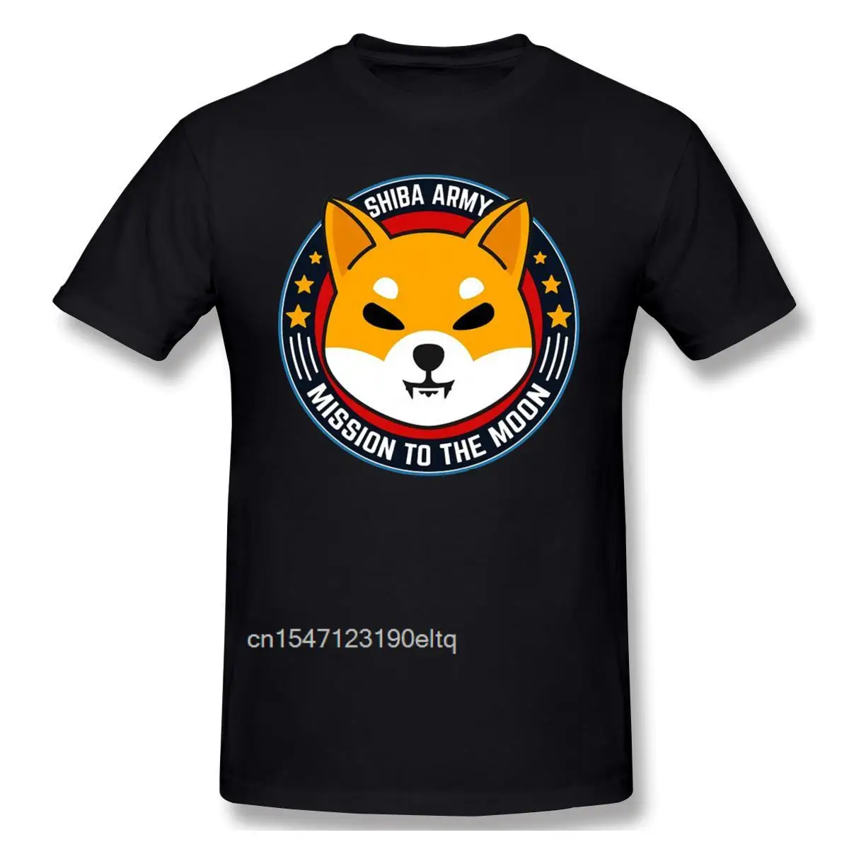 

Shiba Inu Coin Shiba Army T Shirt Plus Size Cotton Short Sleeve T Shirts