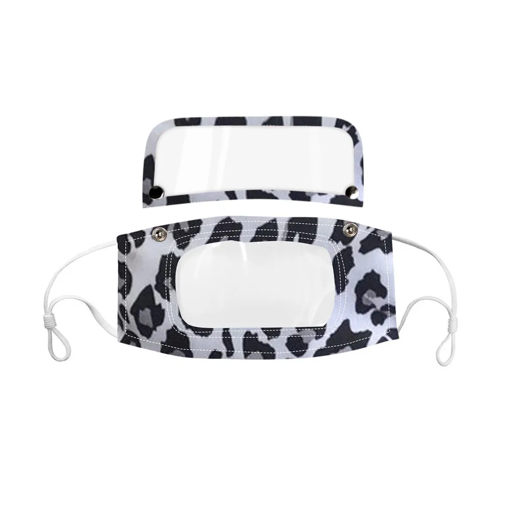 1 шт. смайлик коммуникатор маска для лица с чистым ртом выражение губ чтение