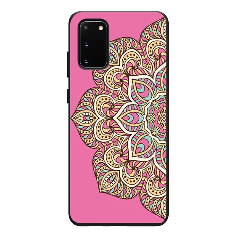  Mandala Case for Samsung Galaxy S21 A51 A50 A71 A52 A72 S20 A21S A12 A70 S10 S9 S8 S10e FE Note 20 10 Lite Plus Ultra TPU