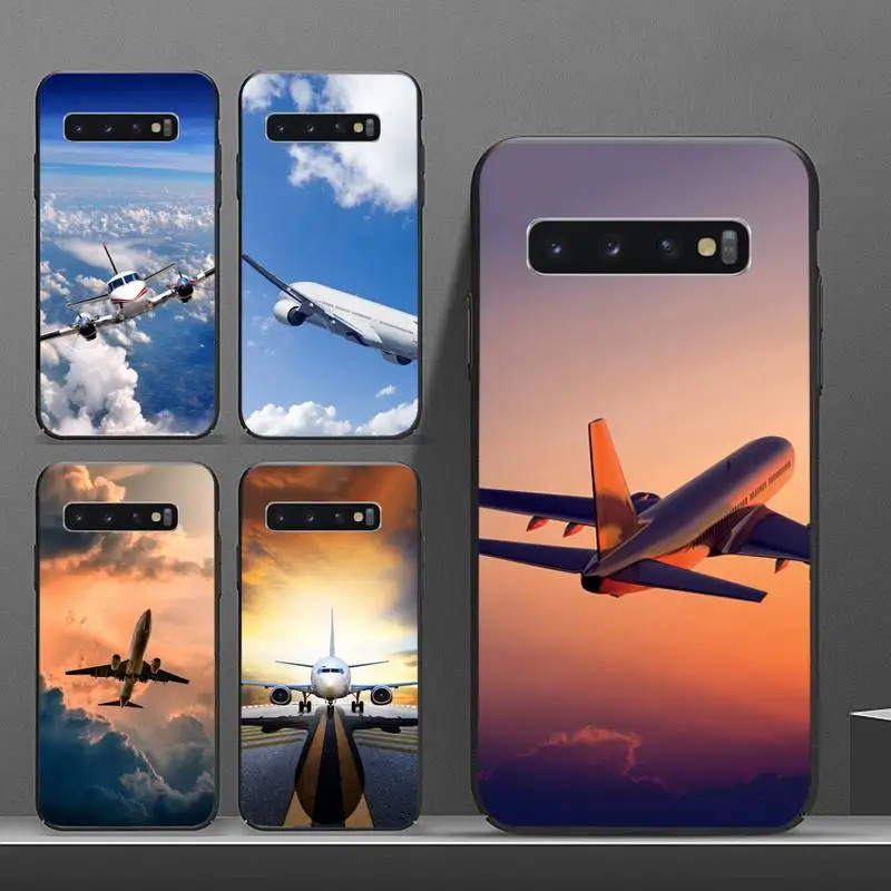 

Cool design Great Aircraft Phone Case For Samsung A50 A51 A71 A20E A20S S10 S20 S21 S30 Plus ultra 5G M11 funda shell