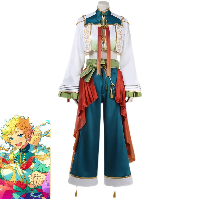 

Game Ensemble Stars Switch Sakasaki Natsume Harukawa Sora Tsumugi Aoba Cosplay Costume Halloween Carnival Uniforms Custom Made