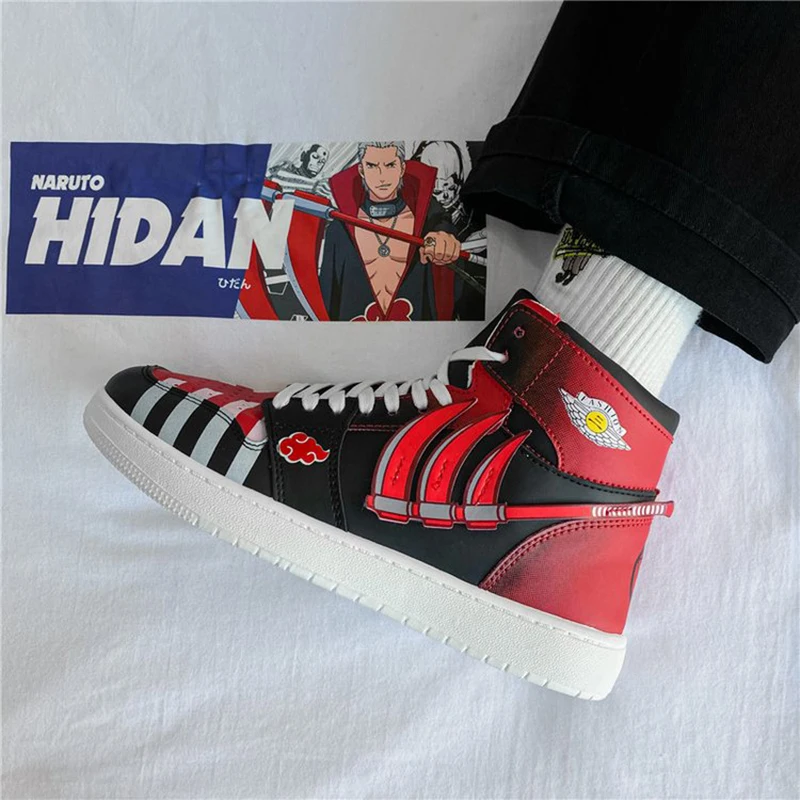 

Winter Men's Anime Original Sneakers 2021 Fashion High-top Casual Cosplay Outdoor Cartoon Running Basketball Vulcanized Shoes