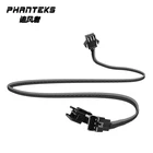 Phanteks Argb 5V 3Pin Удлинительный кабель Aura AsusMsi материнская плата Y Style Spliter для 5v Halos, светильник, вентилятор, PH-CB-DRGB3P