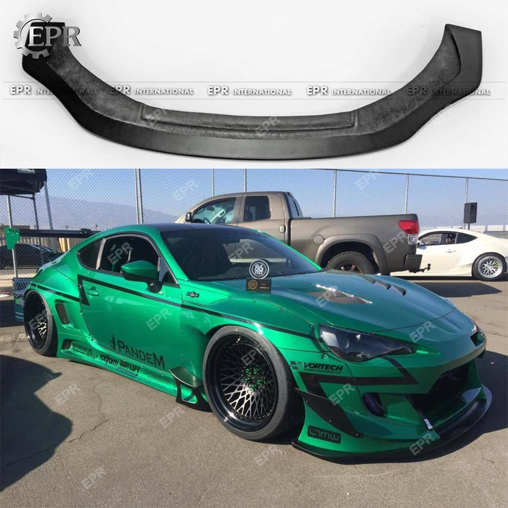 FRP Передняя губка для BRZ FT86 GT86 FRS RB Style Ver 3 стекло/углеродное волокно передний