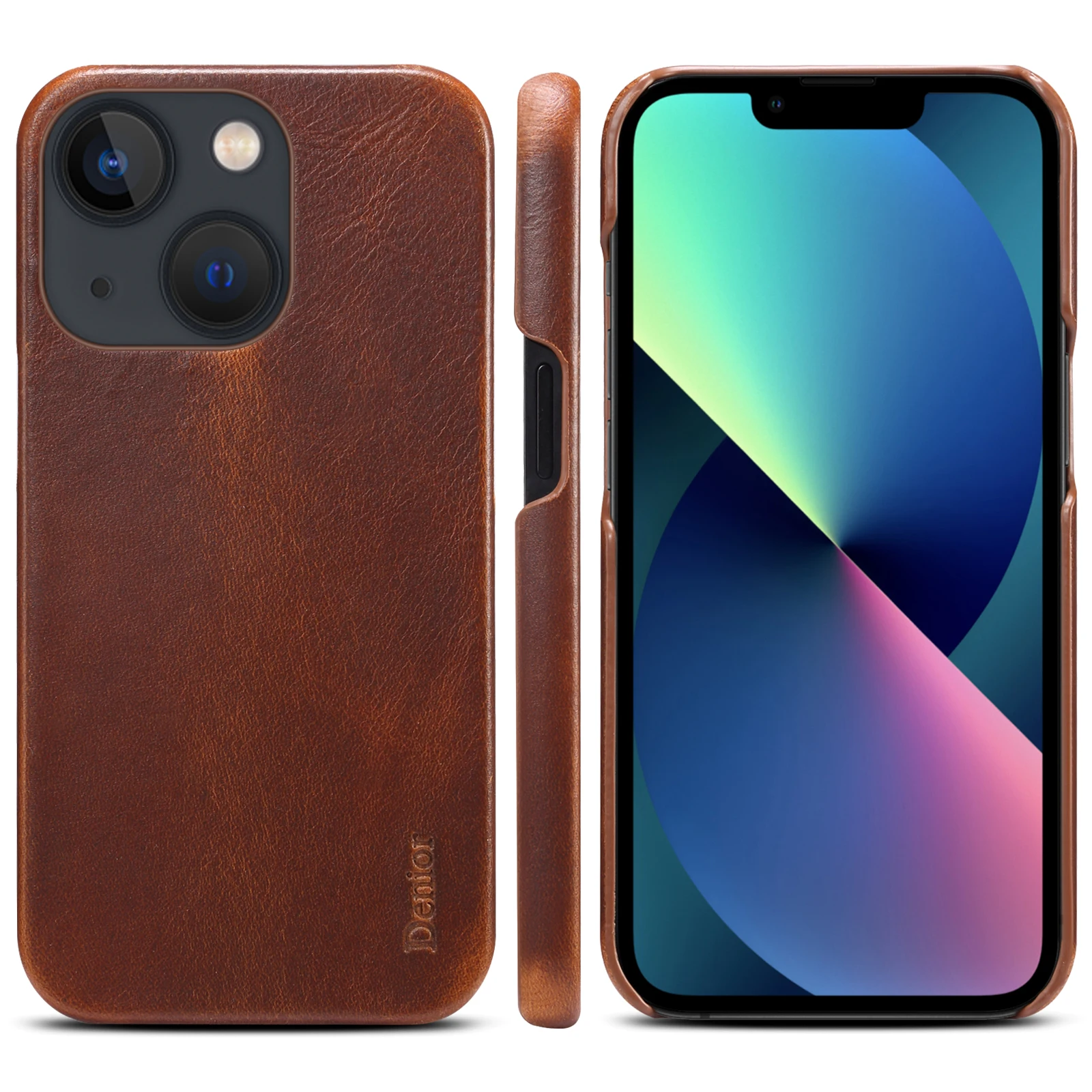 Чехол-накладка для Iphone 13 12 11 Pro Max Mini из натуральной кожи | Мобильные телефоны и