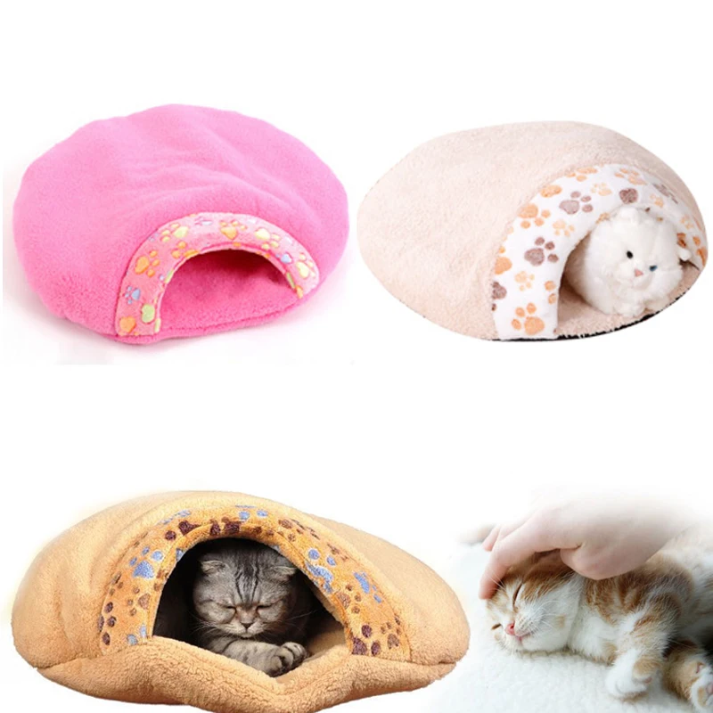 Спальный мешок для домашних животных кошек собак теплый спальный кровать домик