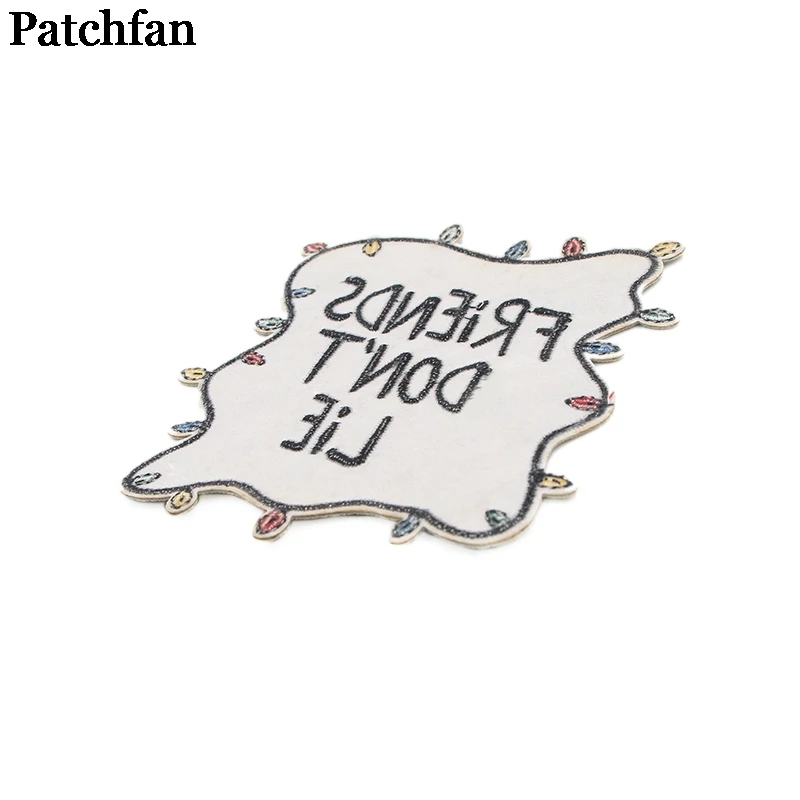 Patchfan странные вещи железные на заплатках одежда вышивка аксессуары для лоскутного шитья мультфильм аниме индивидуальные нашивки оптом A2274