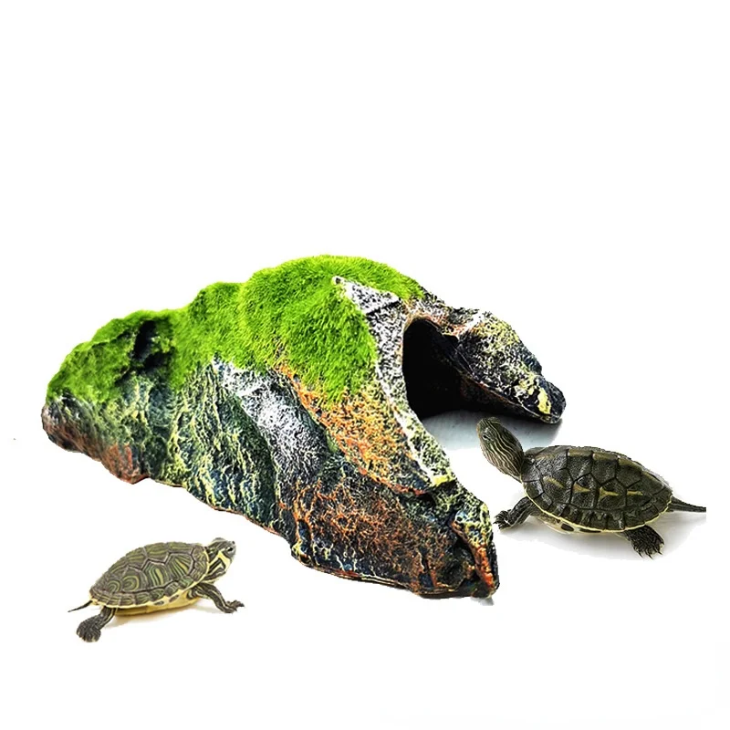

Fish Tank Landscaping Fish Shrimp Reptiles Avoid Cave House Resin Fish Tank Landscaping Decorations Artificial Arched Large Bark
