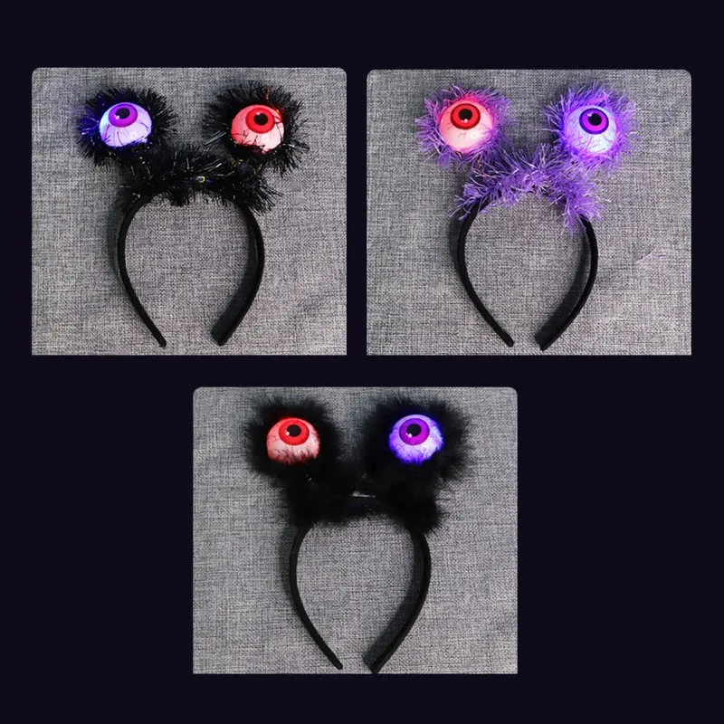 Рождественские Повязки На Голову светодиодный свет светящаяся головная повязка