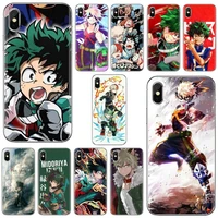 Soft Shell Cover For iPod Touch For iPhone Pro Plus Max Hero Boku Hero Academia deku