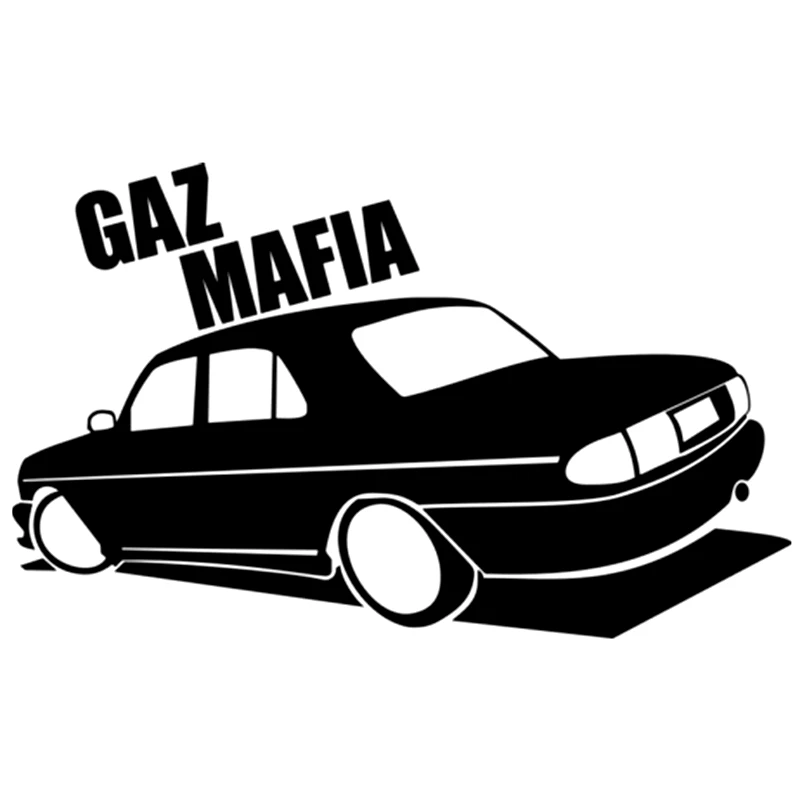 

CK20359# Die-Cut Vinyl Decal Gaz Mafia Car Sticker Waterproof Auto Decors on Car Body Bumper Rear Window