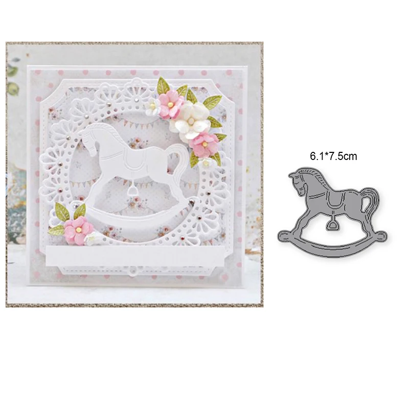 

hobbyhorse Metal Cutting Dies Stencils for DIY Scrapbooking Album Stamp Paper Card Embossing Stencil