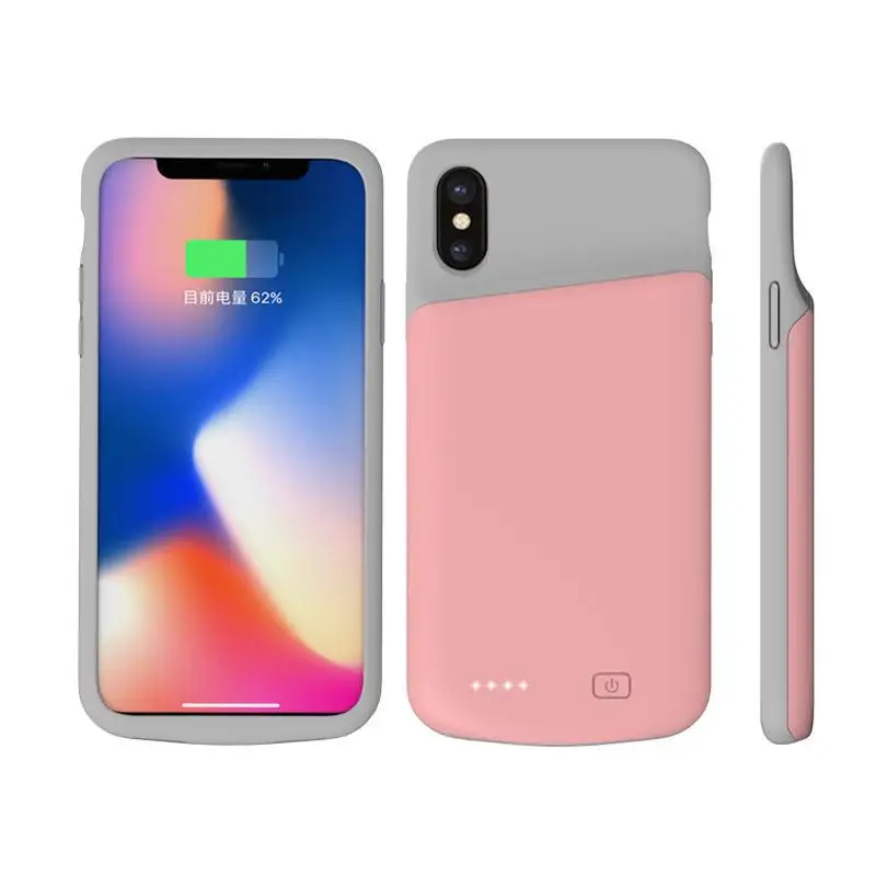 Силиконовый противоударный чехол для зарядки аккумулятора Iphone 11/11