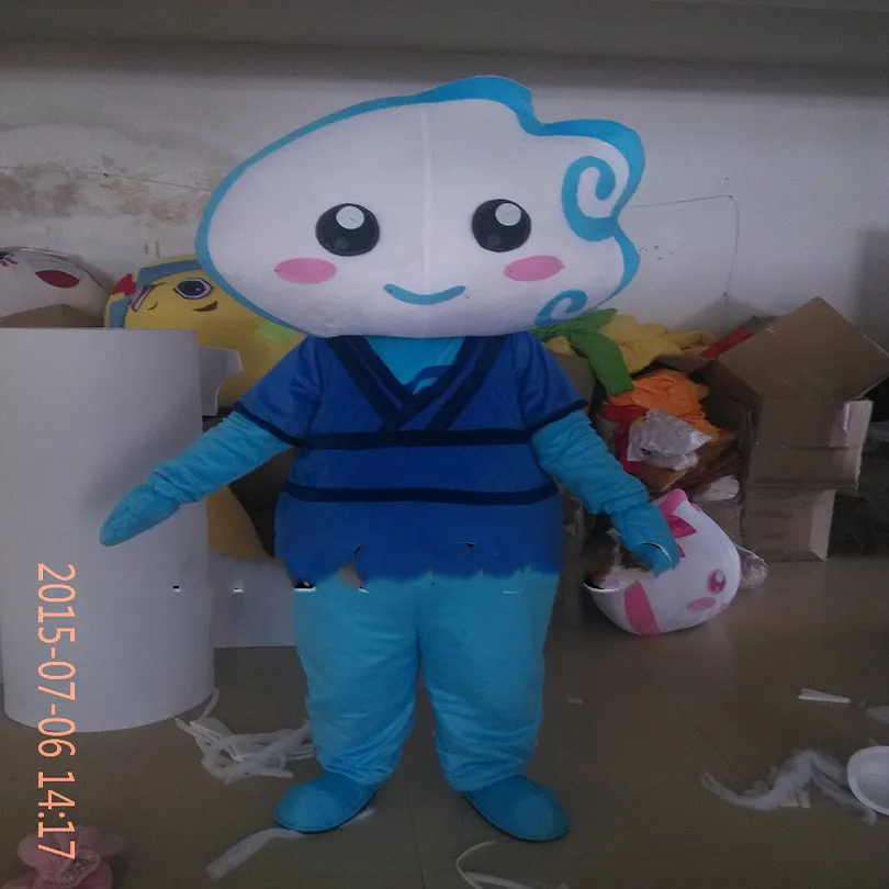 Облако талисман костюм Хэллоуин косплей мультфильм Животные маскарадное платье