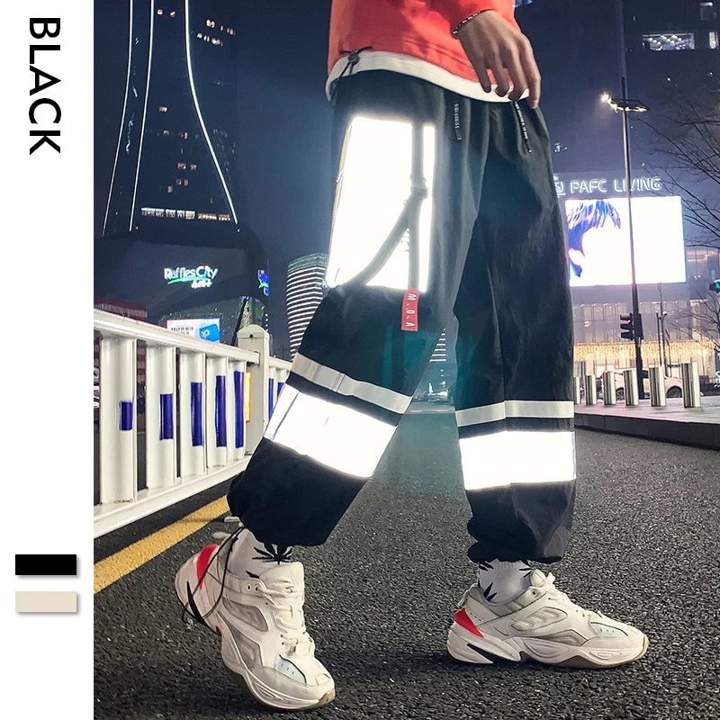 Новое поступление 2020 летние мужские и женские спортивные брюки блестящие