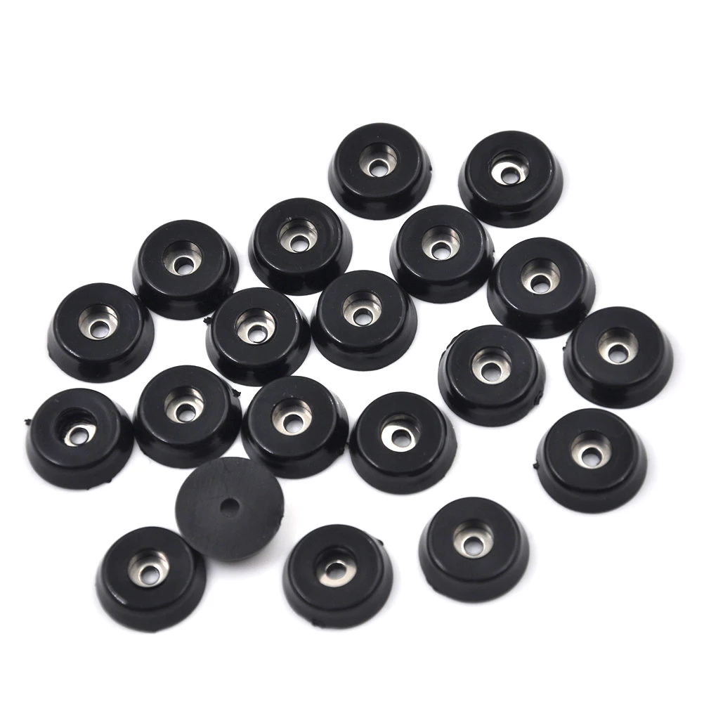 

20pcs Rubber Table Chair Furniture Feet Leg Pads Tile Floor Protectors 12.5x15x5mm
