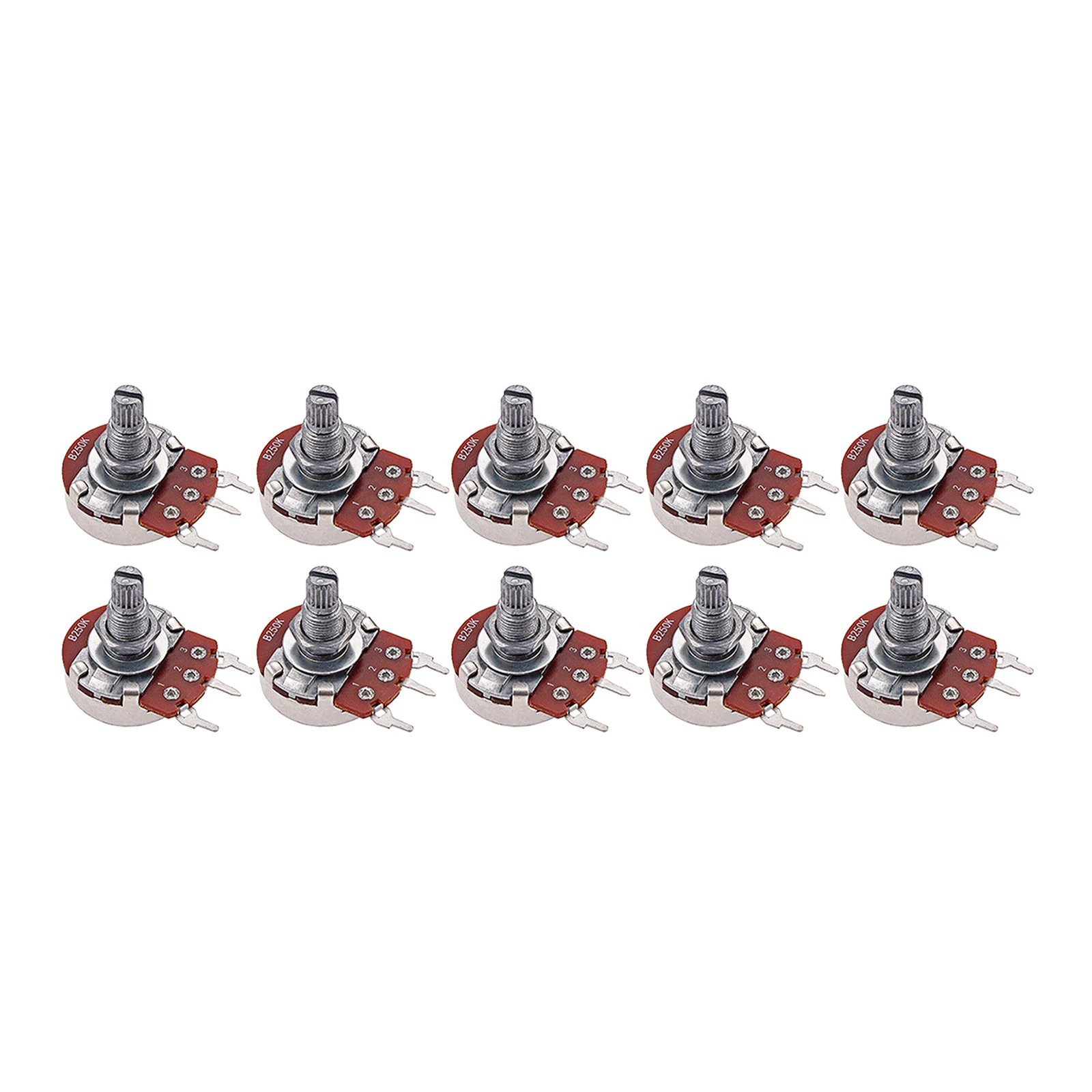 

B250K Pickups потенциометр для гитары вал 18 мм для электрогитары бас