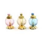 3 шт.лот 1:12 аксессуары для кукольного домика миниатюрные куклы для ванной комнаты и спальни прозрачная парфюмерная мебель