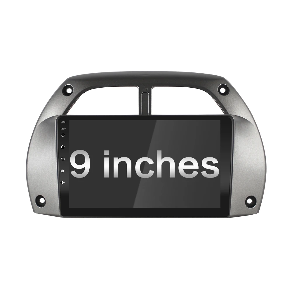 Автомобильный мультимедийный плеер 2G + 32GROM 2.5D 2Din Android 10 GPS для Toyota RAV4 2001 2002 2003 2004 2005