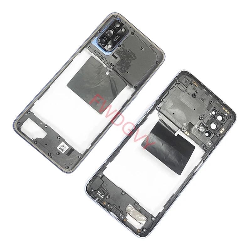new for oppo realme 7 pro middle frame rmx2170 front housing cover phone replacement repair parts for realme 7 pro free global shipping