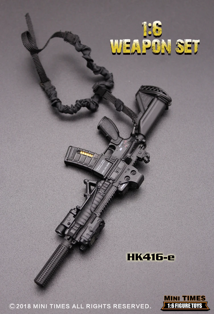 1/6 весы мини-игрушки 1/6 HK416 серии M4 винтовка оружие Модель игрушки для 1" фигурки аксессуары коллекции игрушки