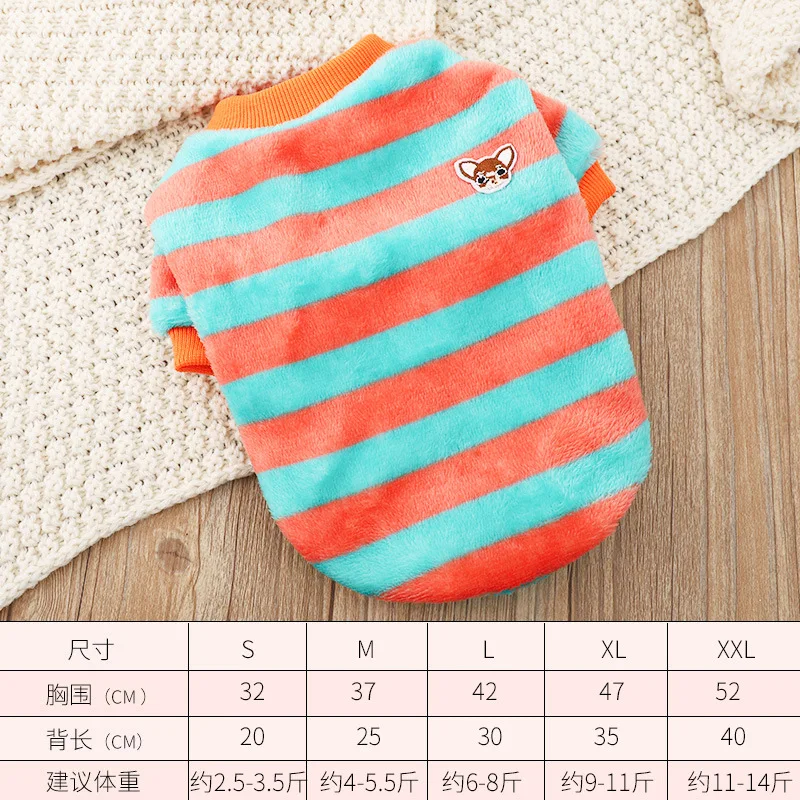 

12styles Cat Fleece Clothes Winter Warm Pet Dog Jacket Coat Puppy Clothing for Small Medium Cats Kitten Clothes Pets Clothes