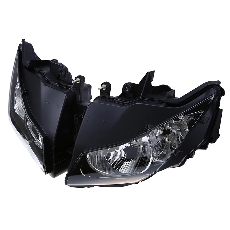 POSSBAY Lens Motorcycle Headlights Assembly Housing Head Lights Cafe Racer For Honda CBR 1000RR 2012-2016 Motocross Headlamps |