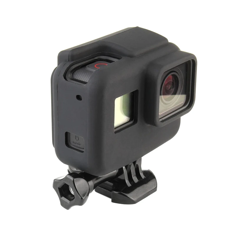 Мягкий силиконовый чехол для GoPro Hero 5 6 7, Черная защитная рамка для Go Pro 7 Hero 6 5, аксессуары для экшн-камеры