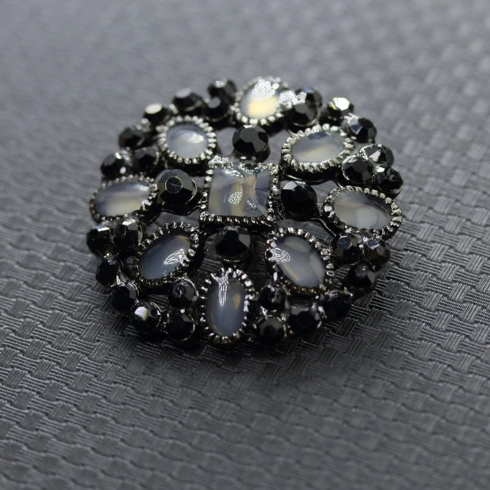 High-grade rhinestone dripping oil coat dress decoration buttons diy accessories |