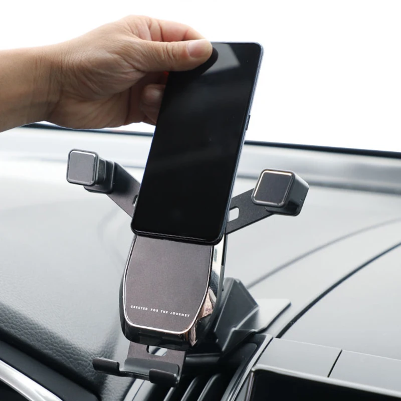 gravity car phone holder dedicated air vent mount clip clamp mobile phone holder for ford edge accessories 2019 2020 free global shipping